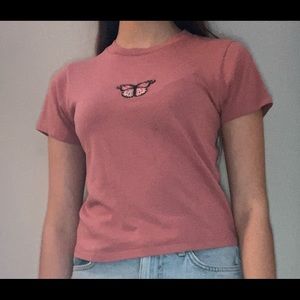 Brandy Melville butterfly top